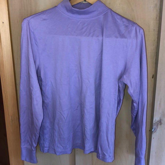 Lands end mock neck top - Picture 1 of 4